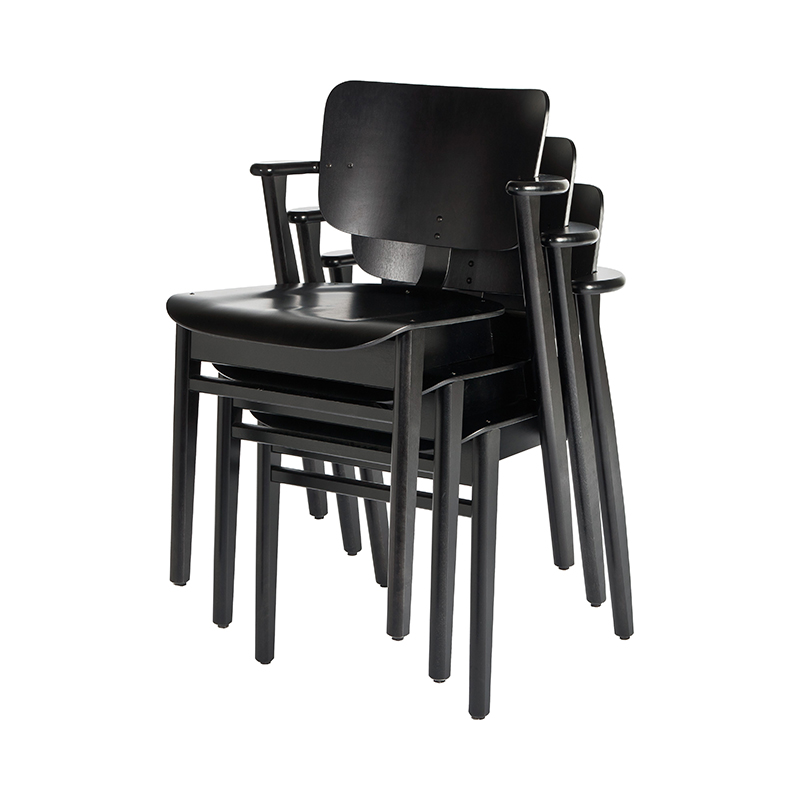 Artek（アルテック）DOMUS CHAIR（ドムスチェア）ブラック ステイン