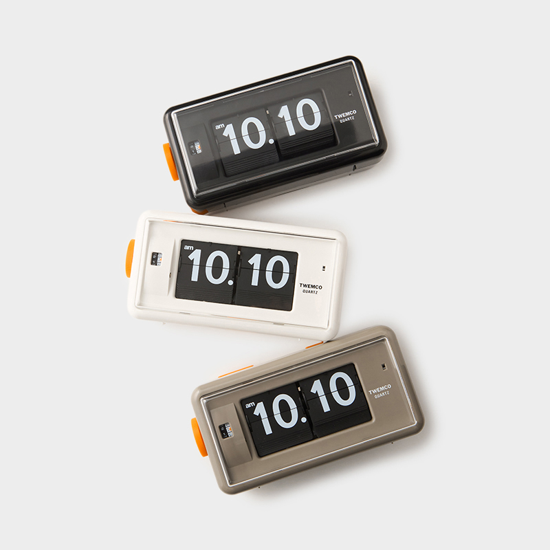 TWEMCO（トゥエンコ）AL-30 フリップクロック ホワイト｜TWEMCO | THE
