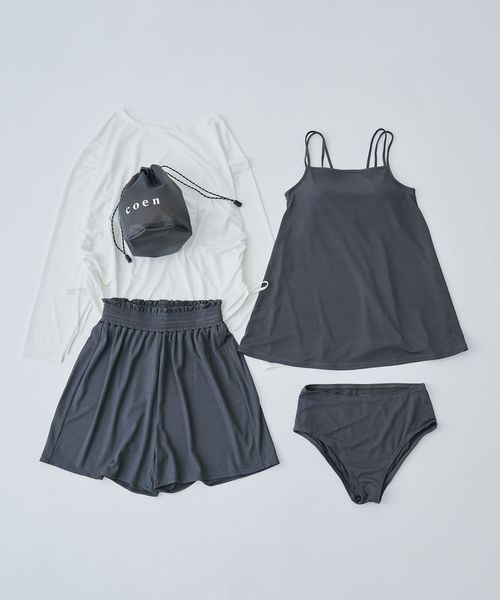 5点セット】フレアキャミソールスイムウェア