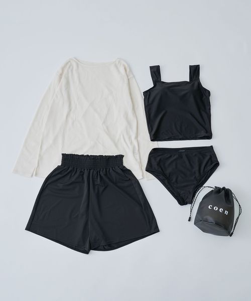 5点セット】ワッフルプルオーバー スイムウェア