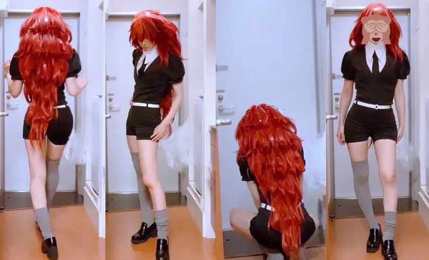 コスプレイヤーEVA『宝石の国』パパラチアウィッグはふかしにした超