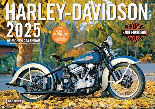 Harley-Davidson 17x12 2025 | Quarto At A Glance | The Quarto Group
