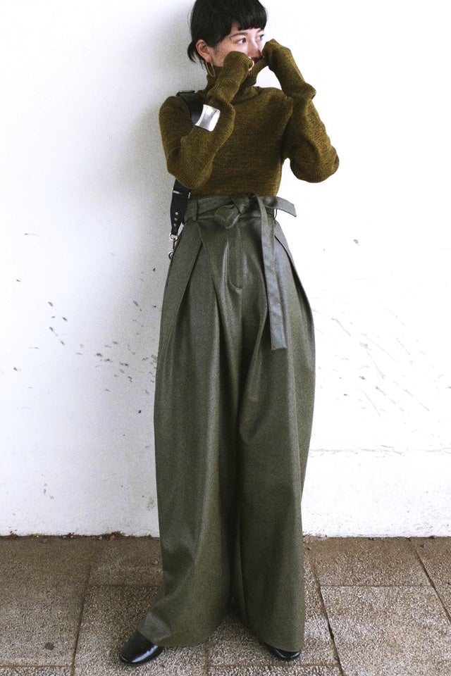 松本恵奈のMUST BUY- CLANEのお気に入りアイテム紹介 “WIDE TUCK