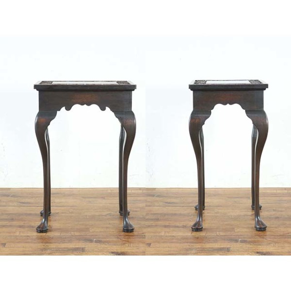 1920年頃 オーク材 イギリス アンティーク・サイドテーブル