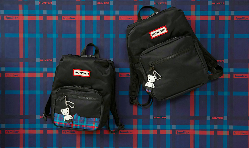 クマちゃん＆チェック柄が可愛い！「HUNTER×ファミリア」コラボ