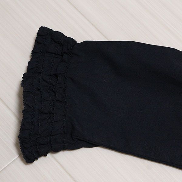 黒ピコフリルオーバーブラウス - ピンクハウス通販｜リサイクル