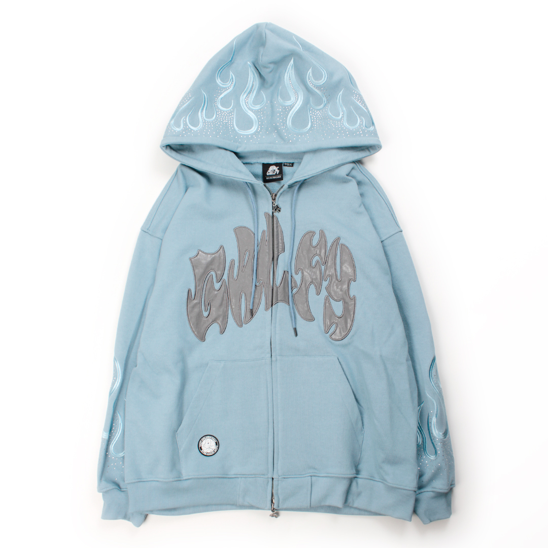 株式会社ク・ラッチ / ファイヤーピカピカZIPパーカー 161040