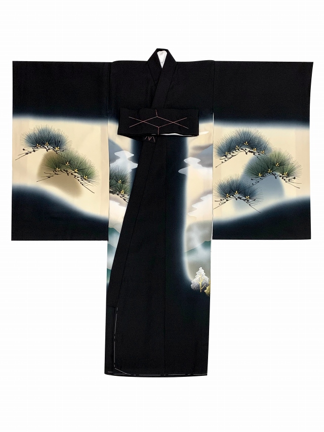 お宮参り 着物 男の子 赤ちゃんのお祝い着 産着 初着 正絹 日本製