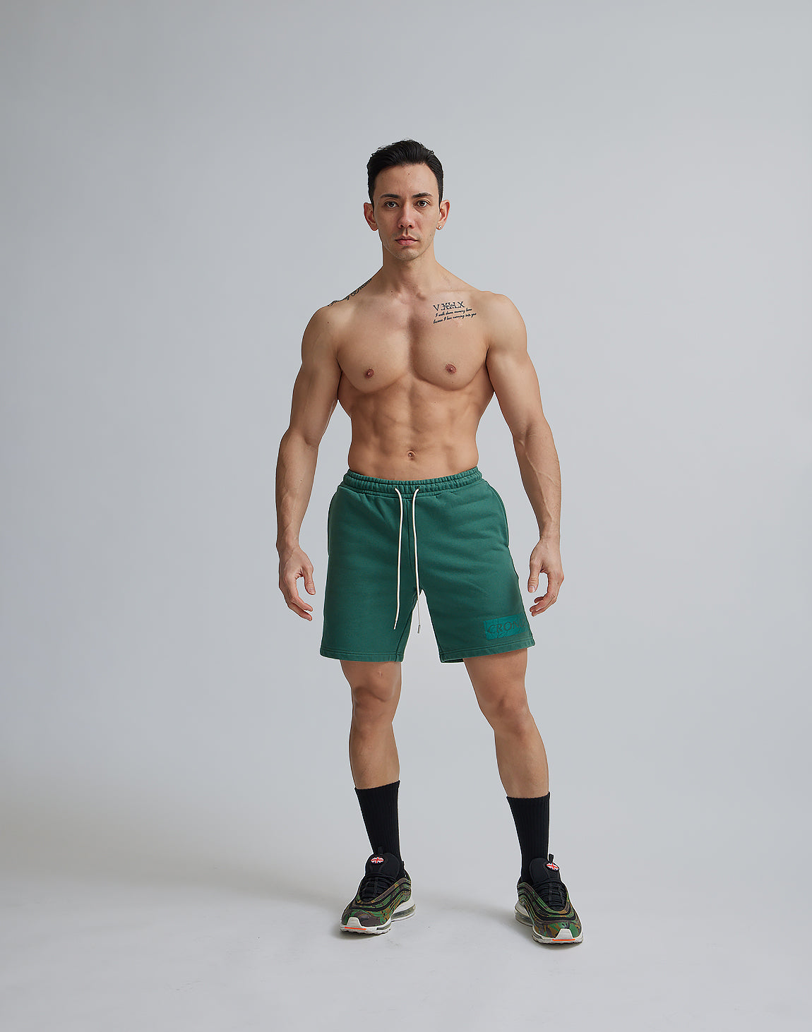 CRONOS PIGMENTED SHORTS【GREEN】