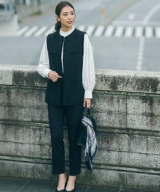 一部店舗限定】ファンシーツイード ジレ / 23区 S | ファッション通販