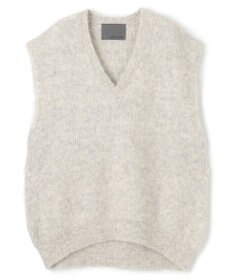 アルパカファーニット Vネックベスト / uncrave | ファッション通販