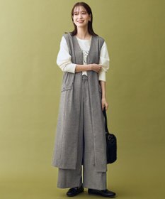 2WAY/セットアップ可】ライトツイードジャンパースカート / ANY