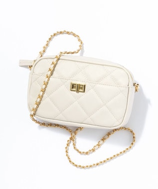 ファスナー キルティング ショルダーバッグ / 23区 | ファッション通販