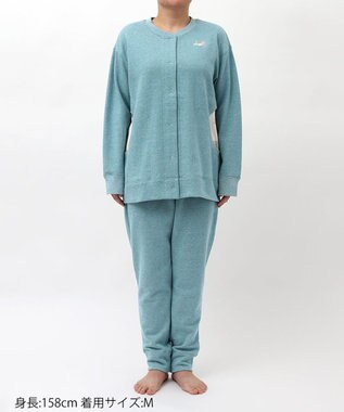 ツモリチサト カーディガン 長袖 ルームウェア 綿100%(本体