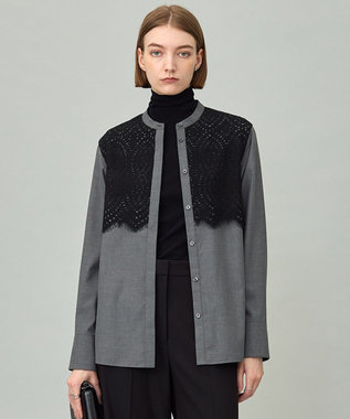 洗える】 レースコンビブラウス / ICB | ファッション通販 【公式通販