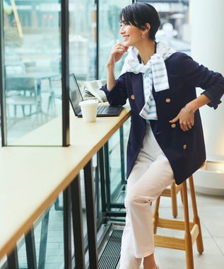 TW ギャバジン 紺ブレ ジャケット / 23区 | ファッション通販 【公式