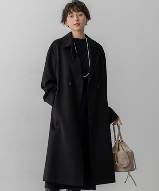 COLOMBOカシミヤビーバー ダブルフロント チェスターコート / 23区 L