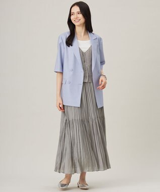 接触冷感・洗える】ハンドワッシャープリーツ スカート / 自由区