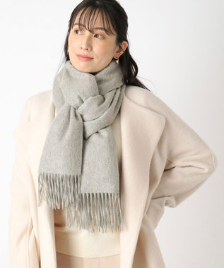 洗えるカシミヤ/大人百花1月号掲載】FURLA カシミヤ100%超大判無地