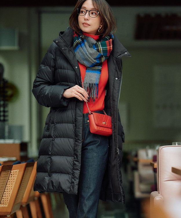 洗える】シレータフタ ロング ダウンコート / 23区 | ファッション通販