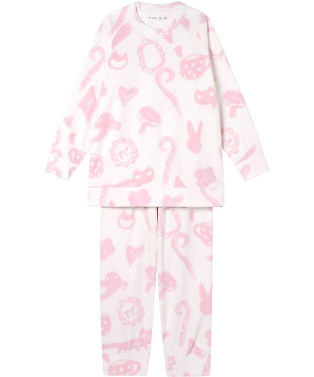 ツモリチサト パジャマ マイクロフリース素材(本体) あったか 長袖 長