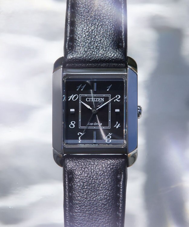 シックなスクエアモデル】シチズン エル 光発電エコ・ドライブ SQUARE