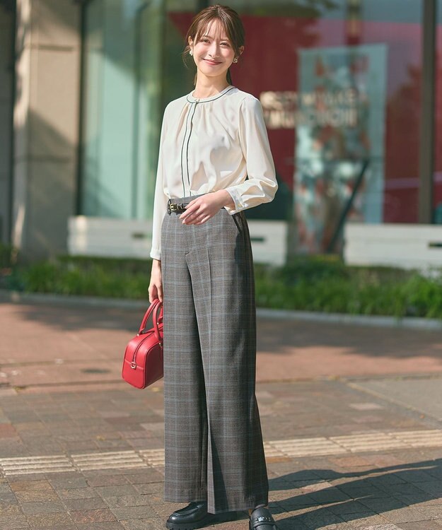 フロントタックバイカラー ブラウス / ANY SIS | ファッション通販