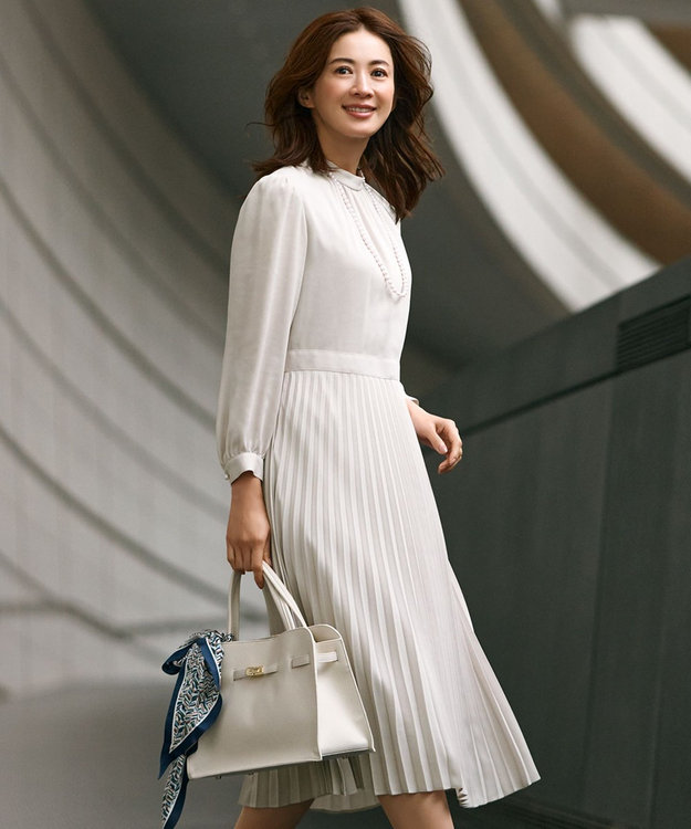 洗える】クリスタルアムンゼン ワンピース / 23区 L | ファッション