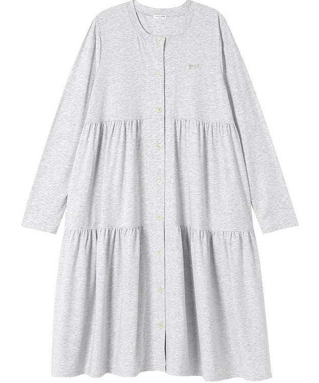 ツモリチサト ワンピース 長袖 ルームウェア 綿混(本体) レディース