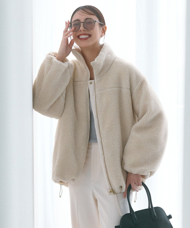 TAION×UNFILO】リバーシブルボアダウン / UNFILO L | ファッション通販