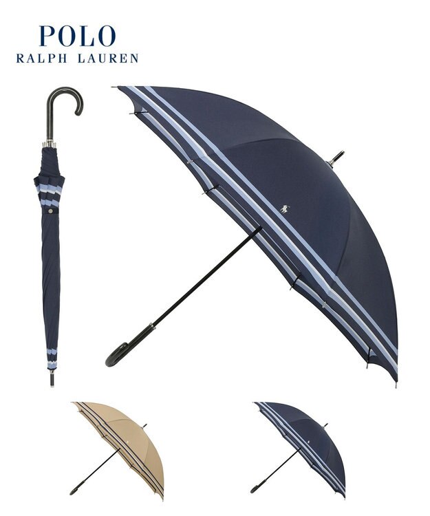 日本製/ジャンプ傘】POLO RALPH LAUREN（ポロ ラルフローレン） 長傘