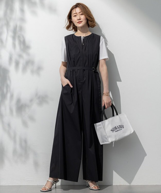 撥水性/接触冷感/洗える】ストレッチタイプライター オールインワン