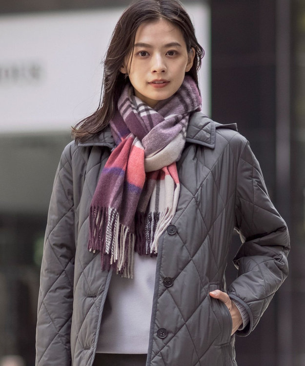 カシミヤチェック マフラー / J.PRESS LADIES | ファッション通販