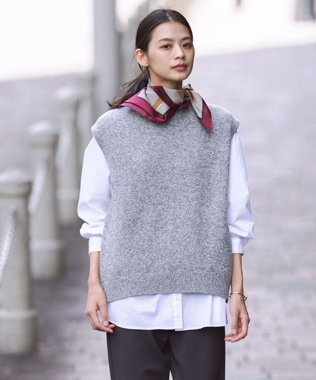 洗える】AZALEA ニット ベスト / J.PRESS LADIES L | ファッション通販