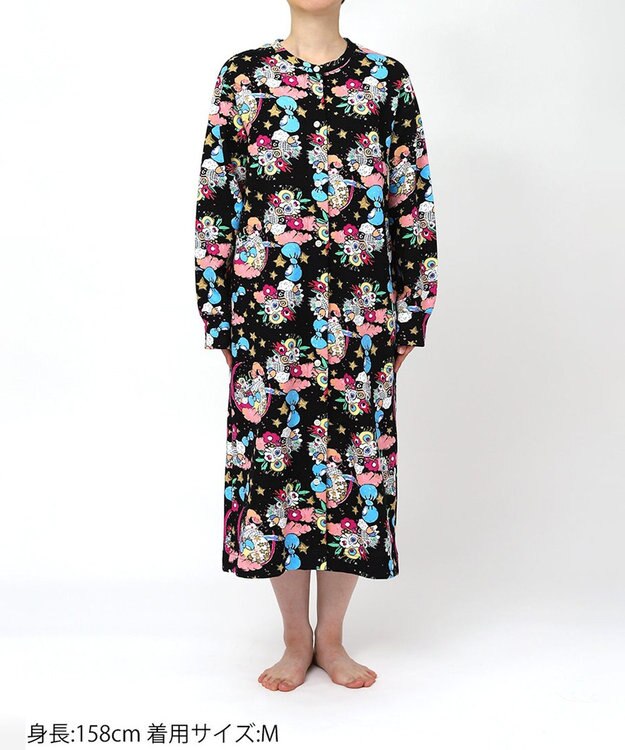 ツモリチサト ネグリジェ 綿100%(本体) あったか 長袖 ルームウェア