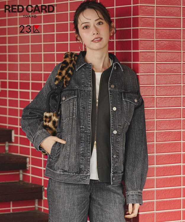 滝沢眞規子さん着用/RED CARD TOKYO×23区】オーバーサイズ デニム
