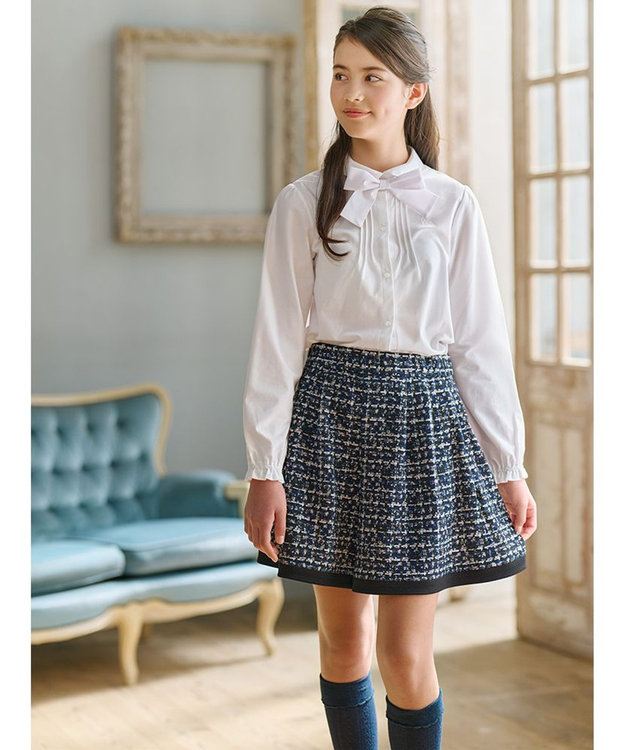 150-170㎝】ツイードライクジャージー ショートパンツ / 組曲 KIDS