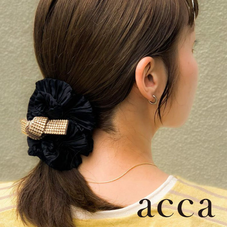 アレンジ初心者おすすめ】シュシュ＆ドレスポニーでつくる夏のアップ