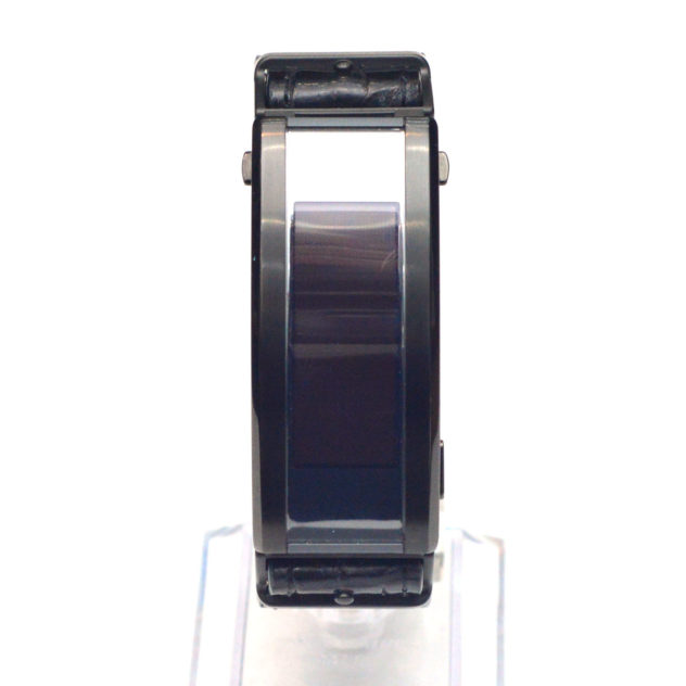 wena 3用 交換用時計ベルトオーダー｜シュリンクレザー ブラック