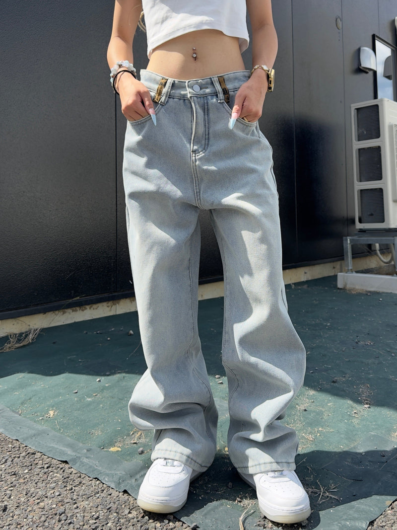 レオパードポイントデニムパンツ DPB42433 – CRAMMY