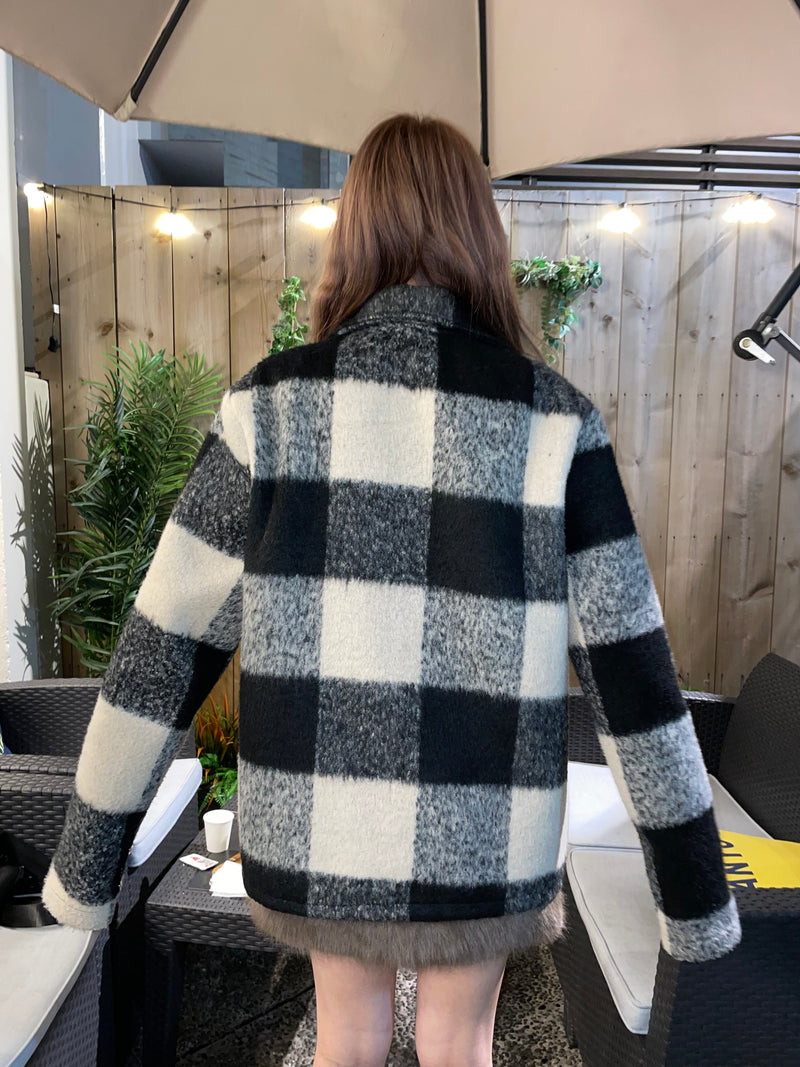 ブロックチェックコート DPB68106 – CRAMMY