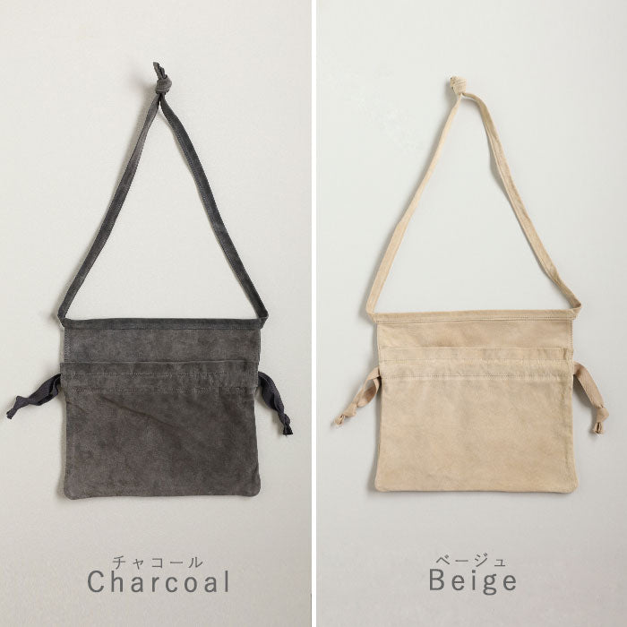 Re-ACT (リアクト) ピッグスエード レッドクロスバッグ [RA2203-003PG