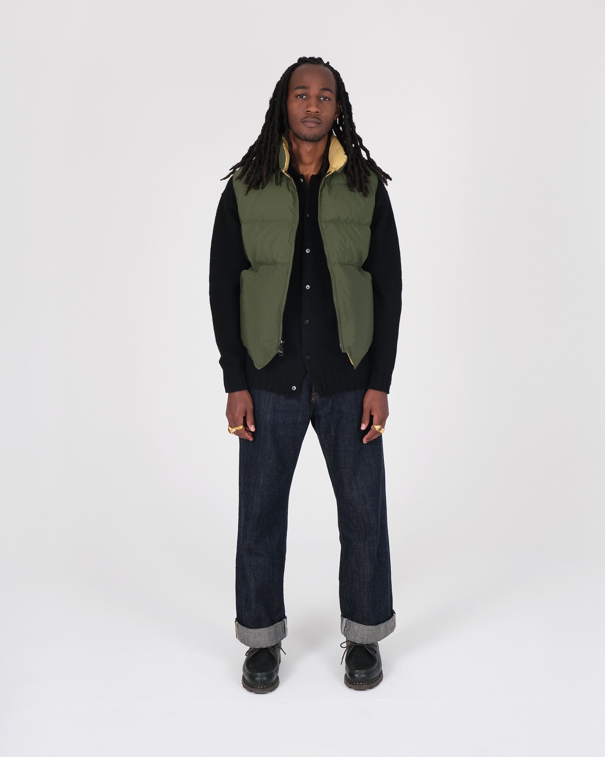 Crescent Down Works North by Northwest Vest | Olive
