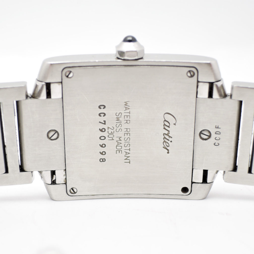 カルティエ タンクフランセーズ MM 2301 W51003Q3 SS QZ 文字盤