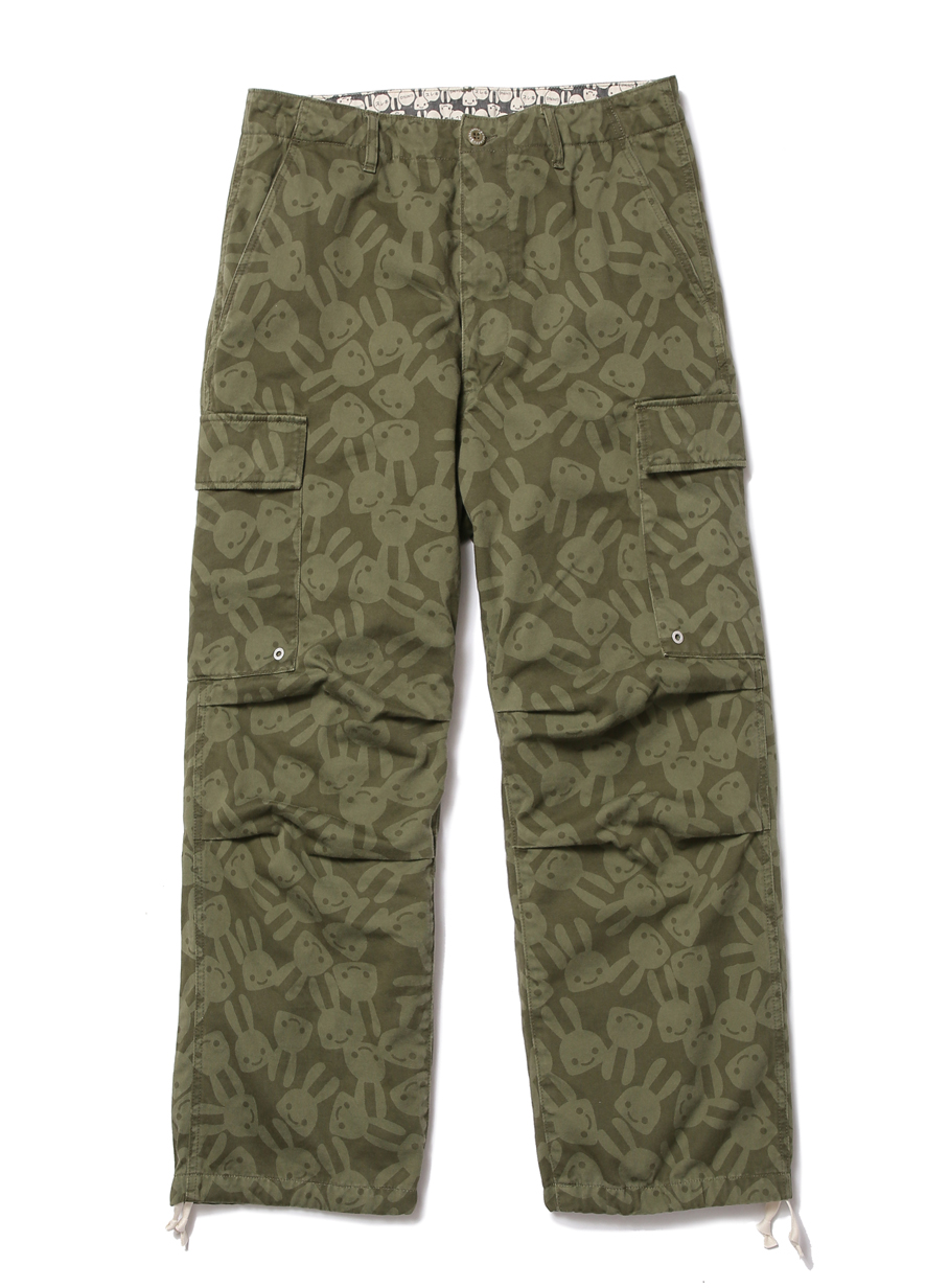 カーゴパンツ-Uいっぱい｜ウサギがいる｜CUNE ONLINE STORE