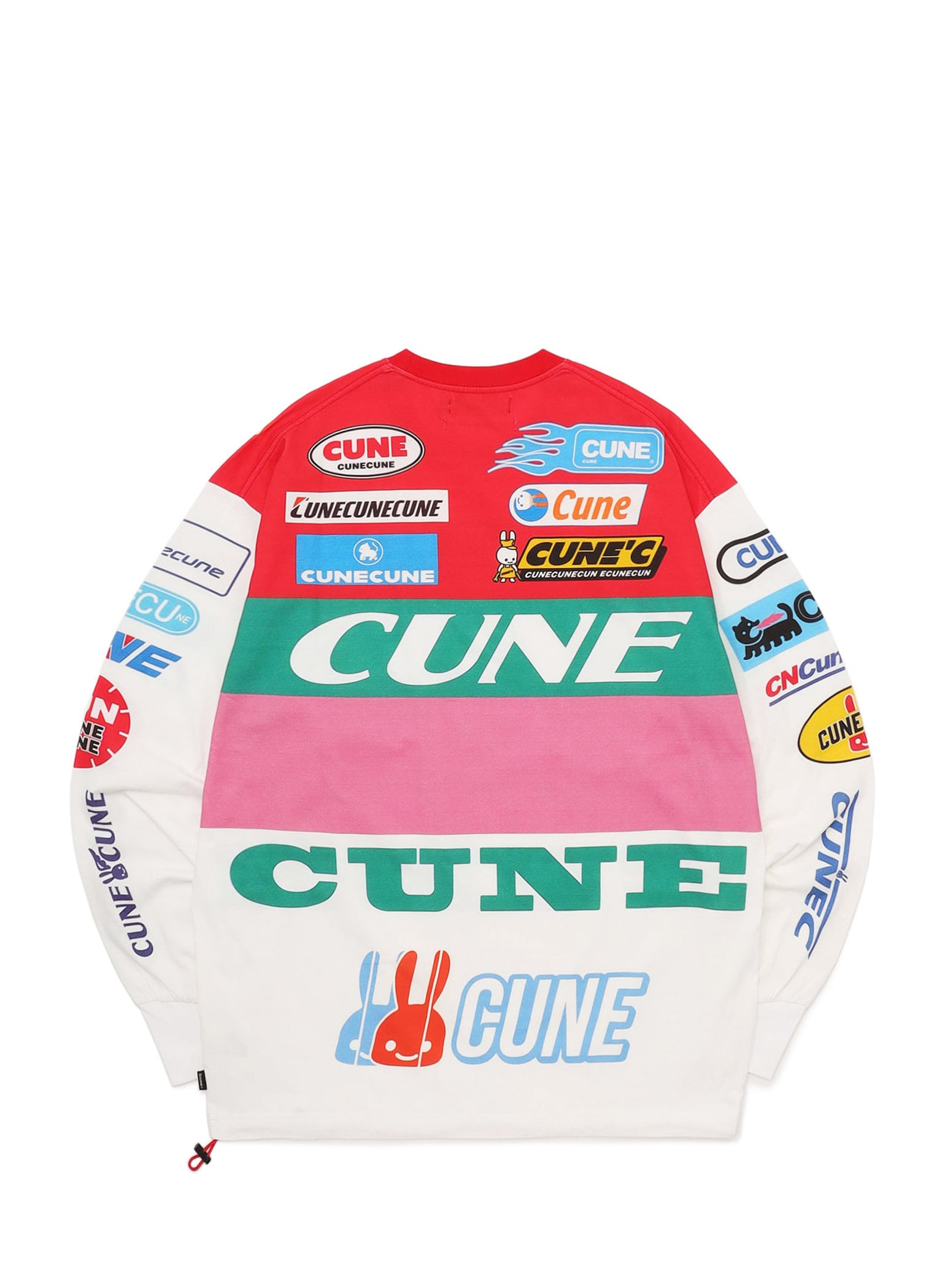 モトクロスロングスリーブカットソー｜ウサギがいる｜CUNE ONLINE STORE