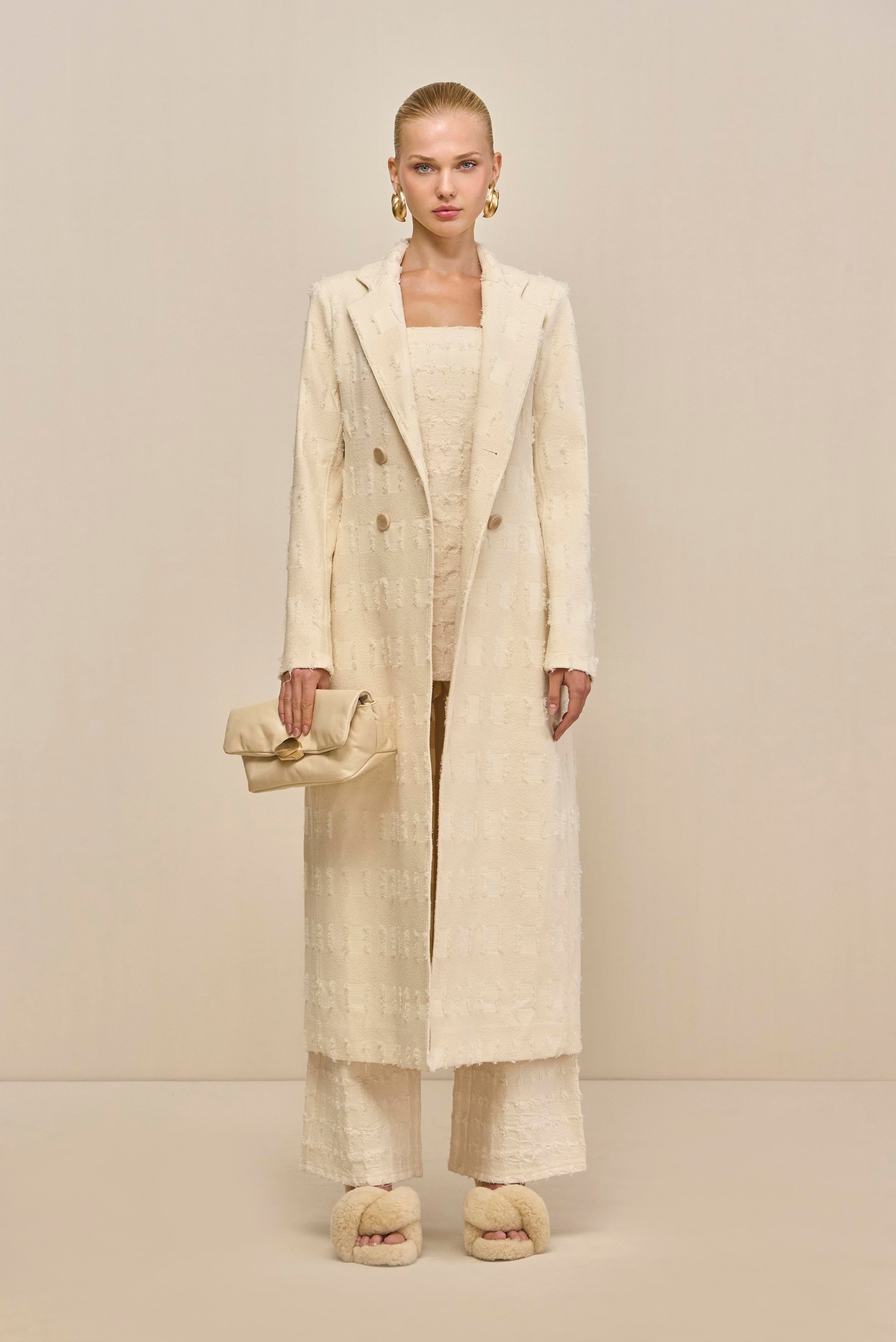 DILAN COAT - OFF WHITE MULTI – CULT GAIA