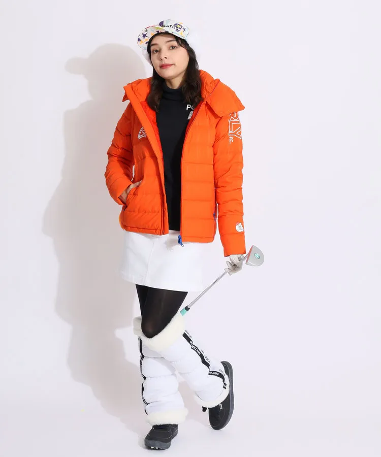 パーリーゲイツの中綿・ダウンジャケットを使ったスタイリング