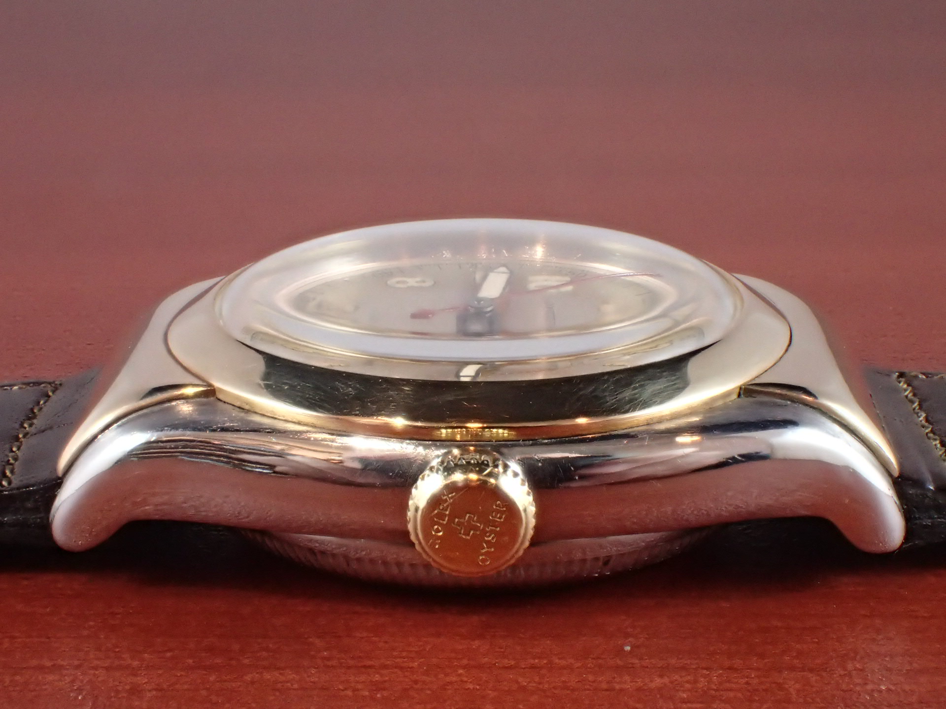 ロレックス バブルバック YG/SS フーデッド Ref.3065 1940年代