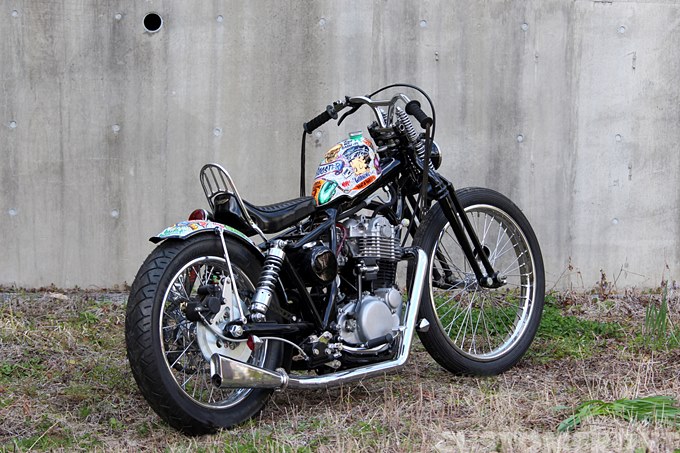 ヤマハ SR400 1997のチョッパーカスタム・ルースターモーターサイクル